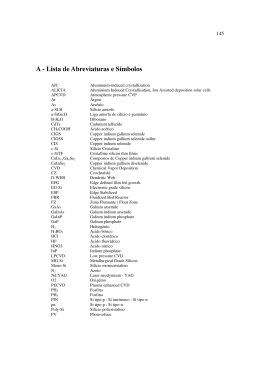A - Lista de Abreviaturas e S&iacute;mbolos