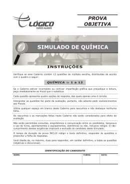 SIMULADO OBJETIVAS - L&oacute;gico Cursos Aliados
