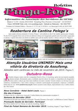 Reabertura da Cantina Pelego`s Outubro-Rosa Novo