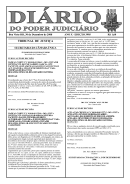 EDI&Ccedil;&Atilde;O 3995.pmd - Di&aacute;rio da Justi&ccedil;a Eletr&ocirc;nico - TJRR