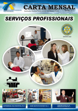SERVI&Ccedil;OS PROFISSIONAIS