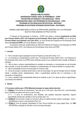 ufrpe pr&oacute;-reitoria de pesquisa e p&oacute;s-gradua&ccedil;&atilde;o