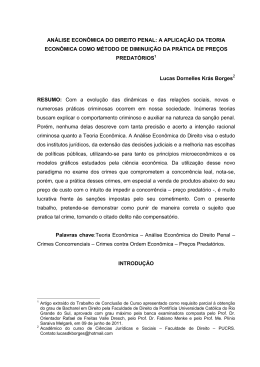 AN&Aacute;LISE ECON&Ocirc;MICA DO DIREITO PENAL: A