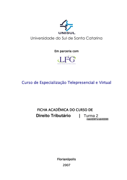 Direito Tributário - LFG – Exames OAB, Concursos Públicos e Pós