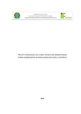 PPC Administra&ccedil;&atilde;o-Subsequente EAD - Vers&atilde;o com as