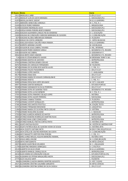 Caderno Eleitoral FCSH - Universidade Nova de Lisboa