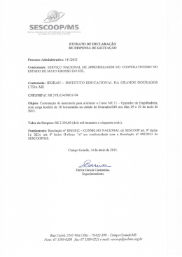 141-2015 iegran - instituto educacional da grande dourados