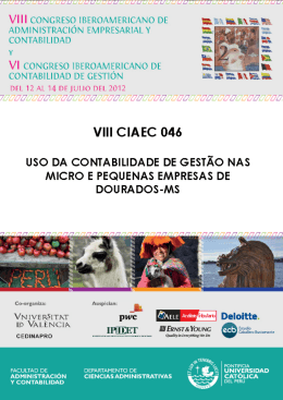 viii ciaec 046 uso da contabilidade de gest&atilde;o nas micro e pequenas