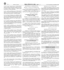 Di&aacute;rio Oficial da Uni&atilde;o Cassa&ccedil;&atilde;o Cassol