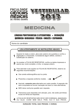 1 2 3 - Ci&ecirc;ncias M&eacute;dicas de Minas Gerais