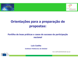 Apresenta&ccedil;&atilde;o - Luis Coelho