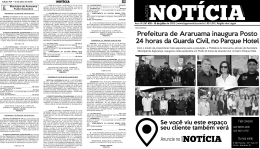 Prefeitura de Araruama inaugura Posto 24 horas da Guarda Civil