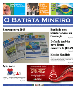 Jornal_Batista_Dezembro_13 - Convenção Batista Mineira