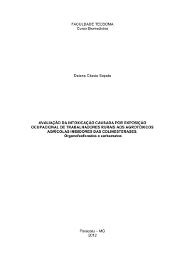 FACULDADE TECSOMA Curso Biomedicina Daiana C&aacute;ssia Sapata