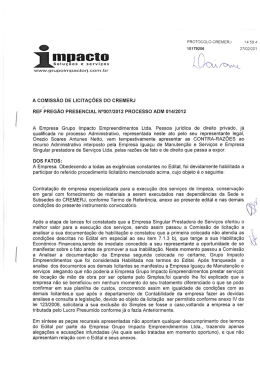 contrarrazões grupo impacto 28/02/2013 - Licitações