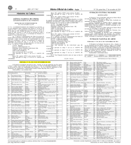 Portaria n&ordm; 311 Funarte/MinC, de 25/11/2014