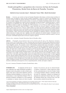 ironstones - Brazilian Journal of Geology