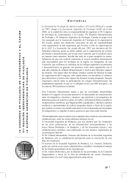 Vol. 46 Supl Congreso Ficología - Sociedad Argentina de Botánica