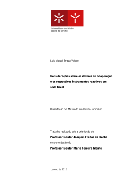 Disserta&ccedil;ao de Mestrado, Luis Veloso