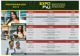 Acessar programa&ccedil;&atilde;o