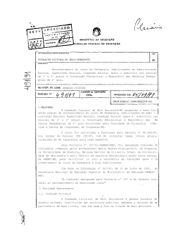 A Funda&ccedil;&atilde;o Cultural de Belo Horizonte &eacute; pessoa jur&iacute;dico de direito