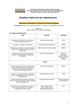 programa&ccedil;&atilde;o i seminario patrimonio cultural de sc rev
