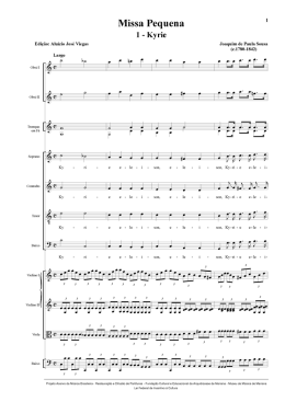Kyrie (Parte 1) - Museu da Música de Mariana