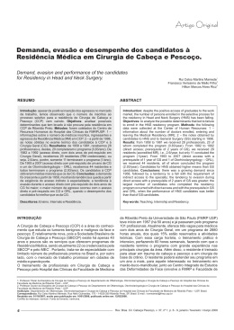 Artigo 2 - Sociedade Brasileira de Cirurgia de Cabe&ccedil;a e Pesco&ccedil;o