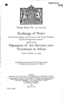 ts0041 (1935) cmd-5047 1935 24 oct, lisbon