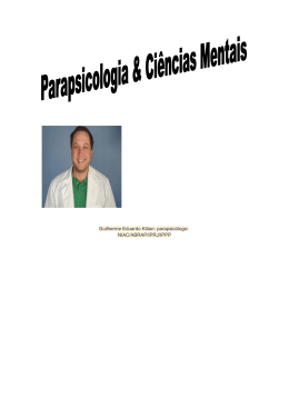 Parapsicologia e Ciências Mentais