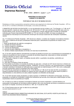 portaria 256/13 - mec limite or&ccedil;ament&aacute;rio de aph