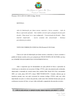 Poder Judiciario do Estado de Mato Grosso Comarca de Diamantino