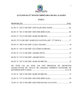 projeto de decreto legislativo n&ordm; 088/2015
