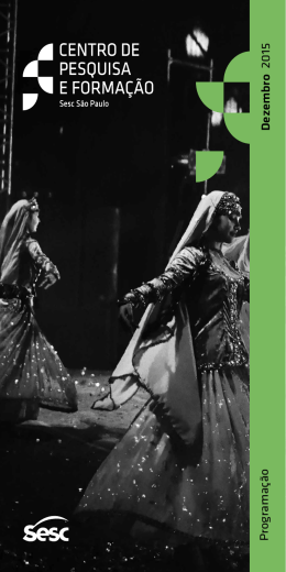 Dezembro 2015 Programa&ccedil;&atilde;o Dezembro 2015 Programa&ccedil;&atilde;o