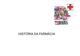 HIST&Oacute;RIA DA FARM&Aacute;CIA