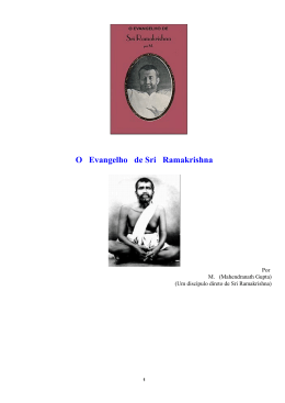 O Evangelho de Sri RamaKrishna