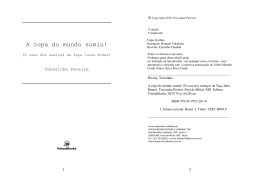 A copa do mundo sumiu!