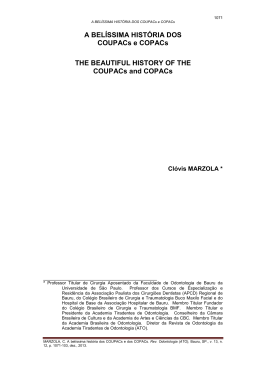 A BEL&Iacute;SSIMA HIST&Oacute;RIA DOS COUPACs e COPACs THE