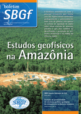 Estudos geofísicos na Amazônia - Sociedade Brasileira de Geofísica