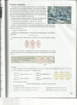 Função Composta e a Resolução das atividade.