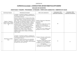 Anexo 01 &ndash; Matematica &ndash; UFF-UNIRIO