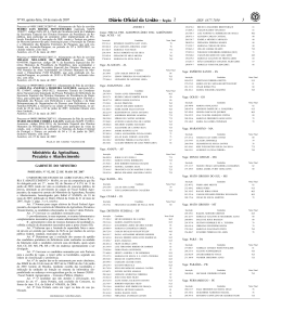 Portaria n&ordm; 92/MAPA, 22 de Maio de 2007