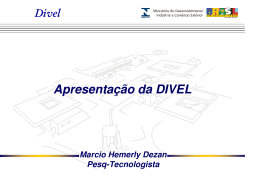 Apresenta&ccedil;&atilde;o da Divel