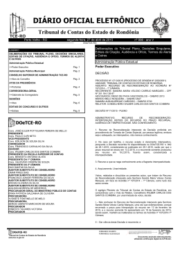 DOe/0898/TCE-RO - Data: 27/04/2015