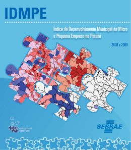 &Iacute;ndice de Desenvolvimento Municipal da Micro e Pequena