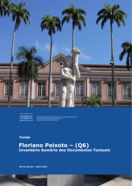 Floriano Peixoto - Arquivo Nacional
