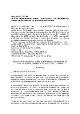 Acordo Internacional sobre Cumprimento de Medidas de
