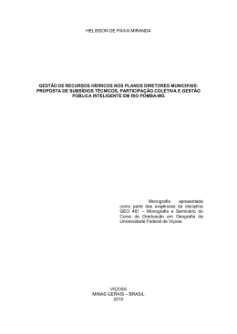 HELISSON DE PAIVA MIRANDA GEST&Atilde;O DE RECURSOS