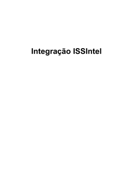 Integra&ccedil;&atilde;o ISSIntel