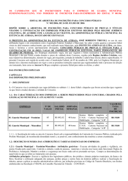 1 os candidatos que se inscreverem para o emprego de